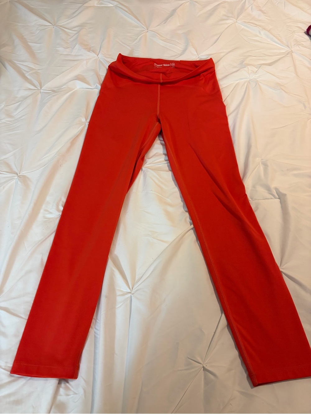 Outdoor Voices Orange Women’s Performance Leggings